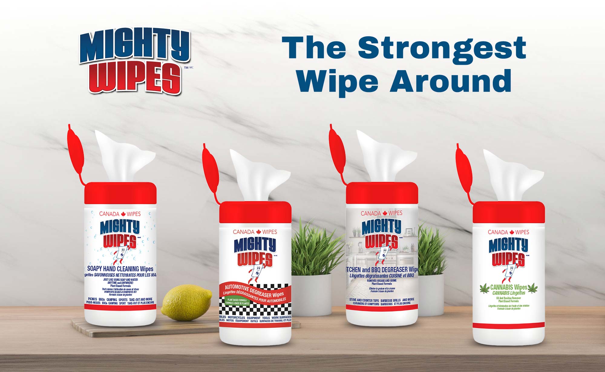 Might Wipes - the strongest wipes around